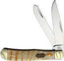 Frost Cutlery Trapper Zebra Stripe Bone