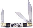 Frost Cutlery Wrangler Bear Etch Bone