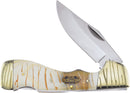 Frost Cutlery Choctaw Lockback Tiger Bone