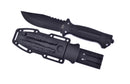Frost Cutlery Fixed Blade Black