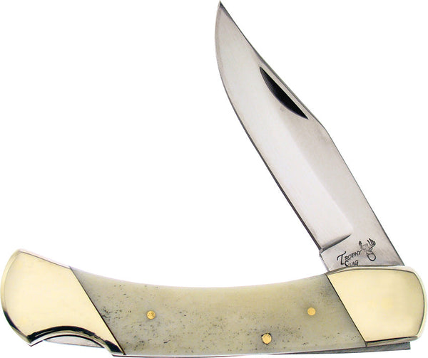 Frost Cutlery Bear Claw Lockback Bone