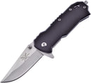 Frost Cutlery Tac Linerlock Black G10 A/O