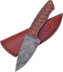 Frost Cutlery Fixed Blade Winewood
