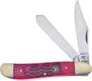 Frost Cutlery Dog Leg Trapper Dark Red