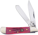 Frost Cutlery Dog Leg Trapper Dark Red