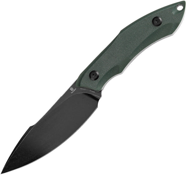 Tenable Knives Luccio Fixed Blade Green
