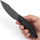 Tenable Knives Luccio Fixed Blade Black