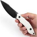Tenable Knives Luccio Fixed Blade White