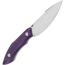 Tenable Knives Luccio Fixed Blade Purple