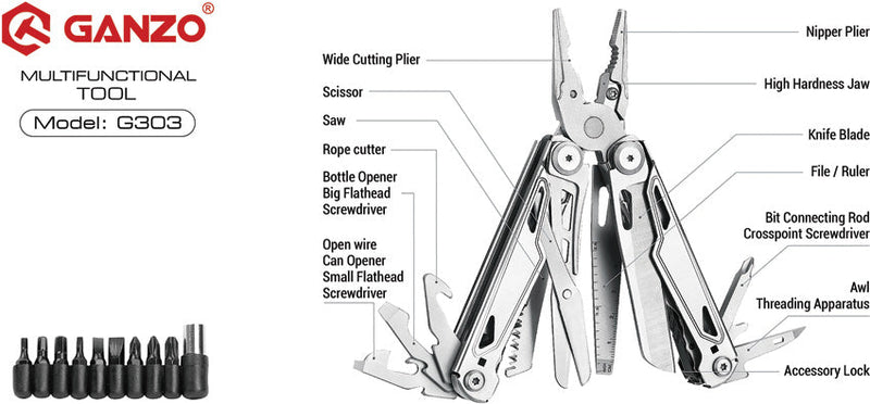 Ganzo Knives Multi Tool
