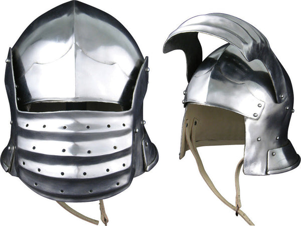 Get Dressed For Battle Bellows Face Sallet