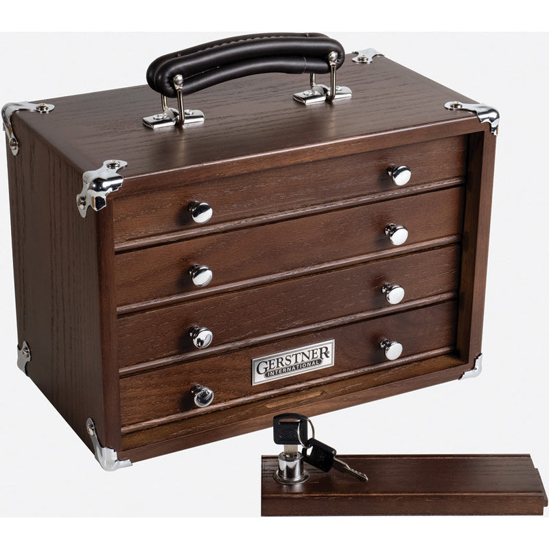 Gerstner International 4-Drawer Mini Portable Chest