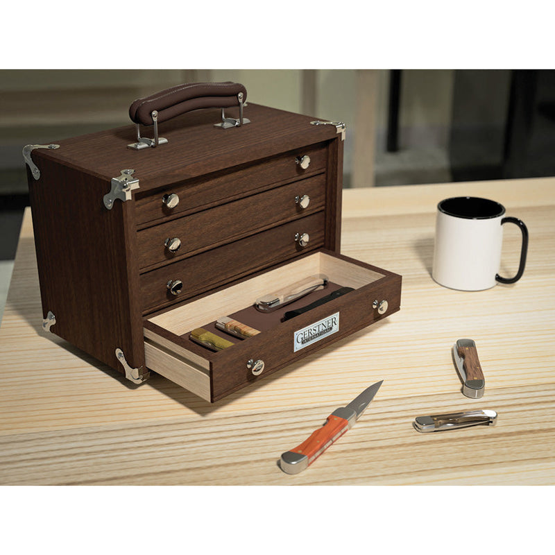 Gerstner International 4-Drawer Mini Portable Chest