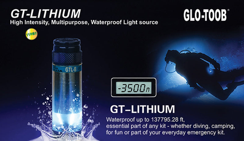 Glo-Toob Lithium Series Blue