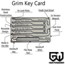 Grim Workshop Lock Picking and Escape Card