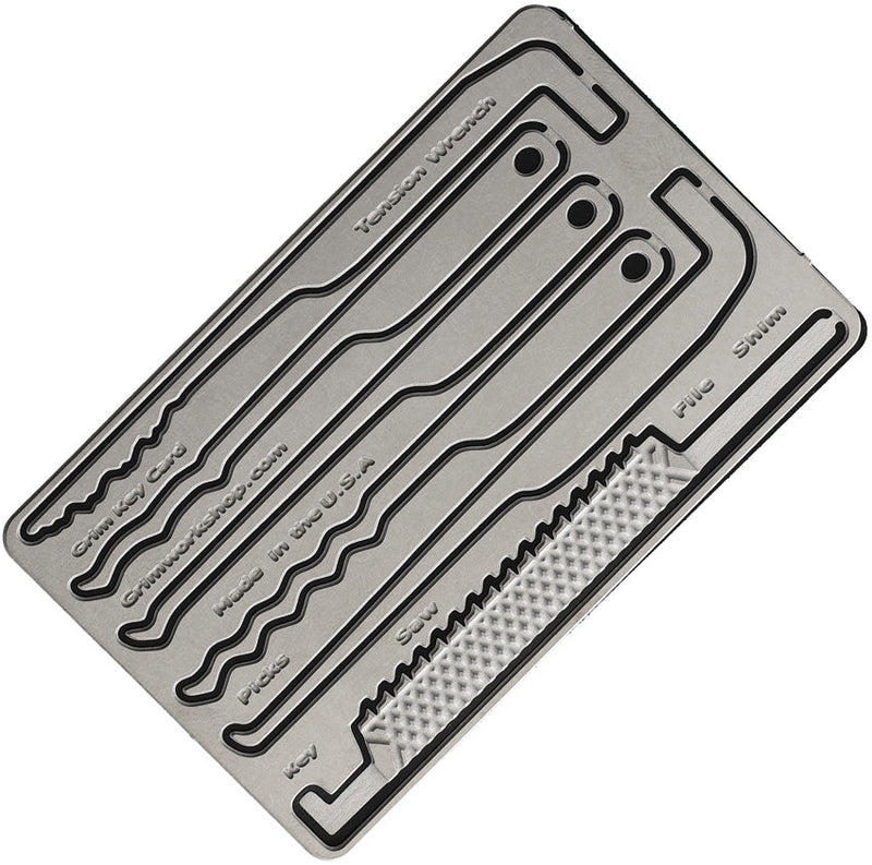 Grim Workshop Lock Picking and Escape Card