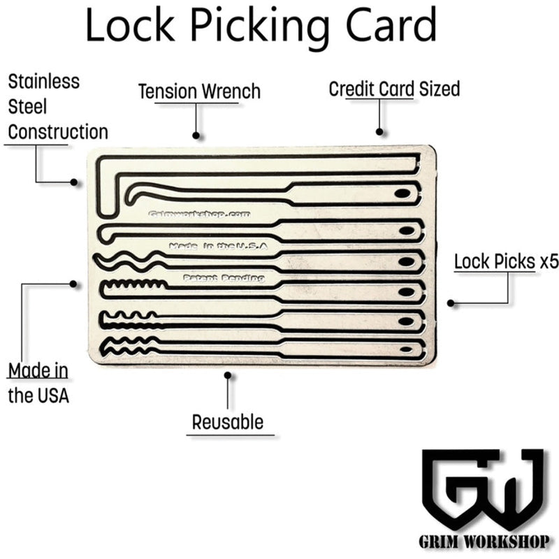 Grim Workshop Lockpick Card