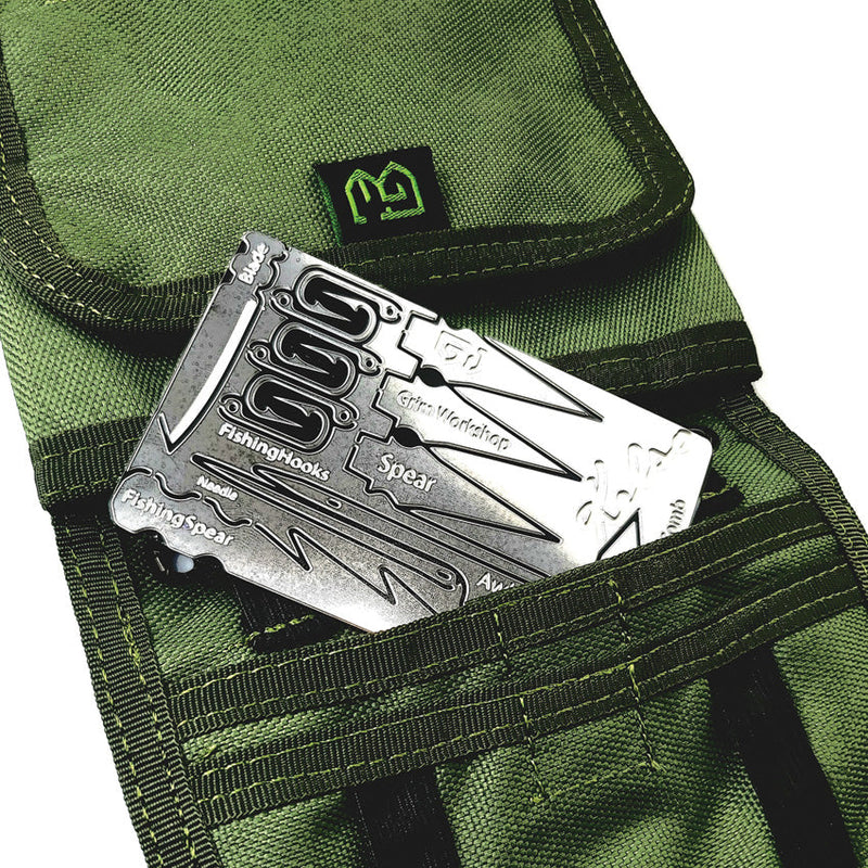 Grim Workshop Bushcraft Kelso Survival Card