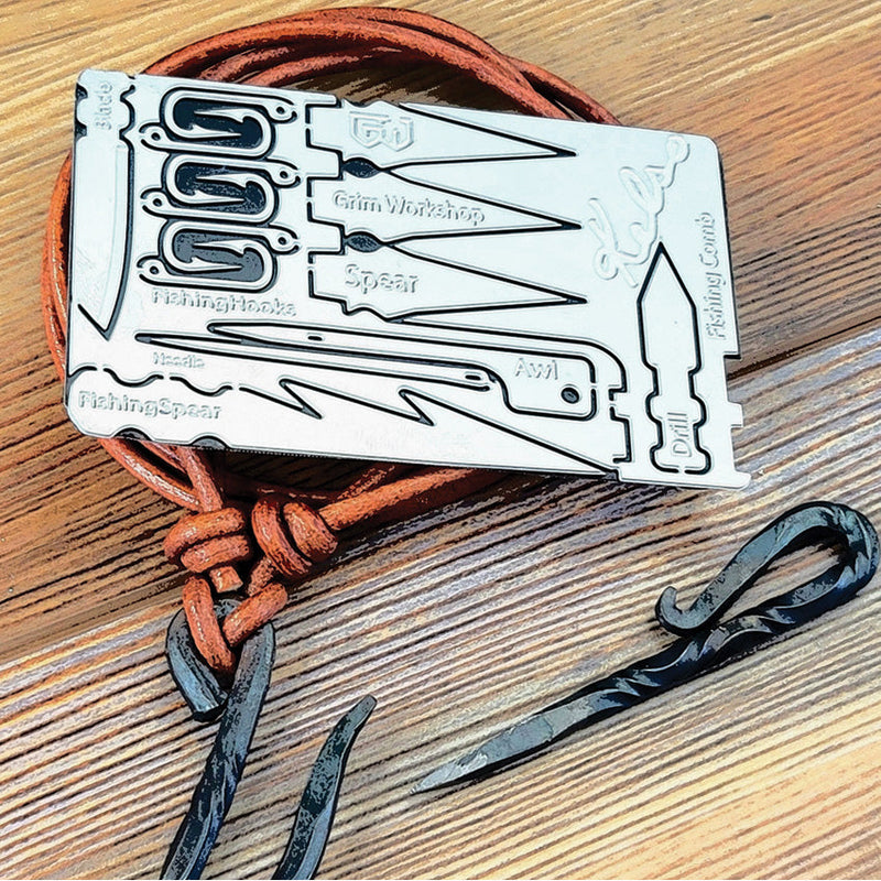 Grim Workshop Bushcraft Kelso Survival Card