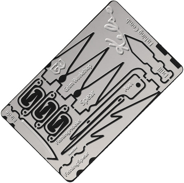 Grim Workshop Bushcraft Kelso Survival Card