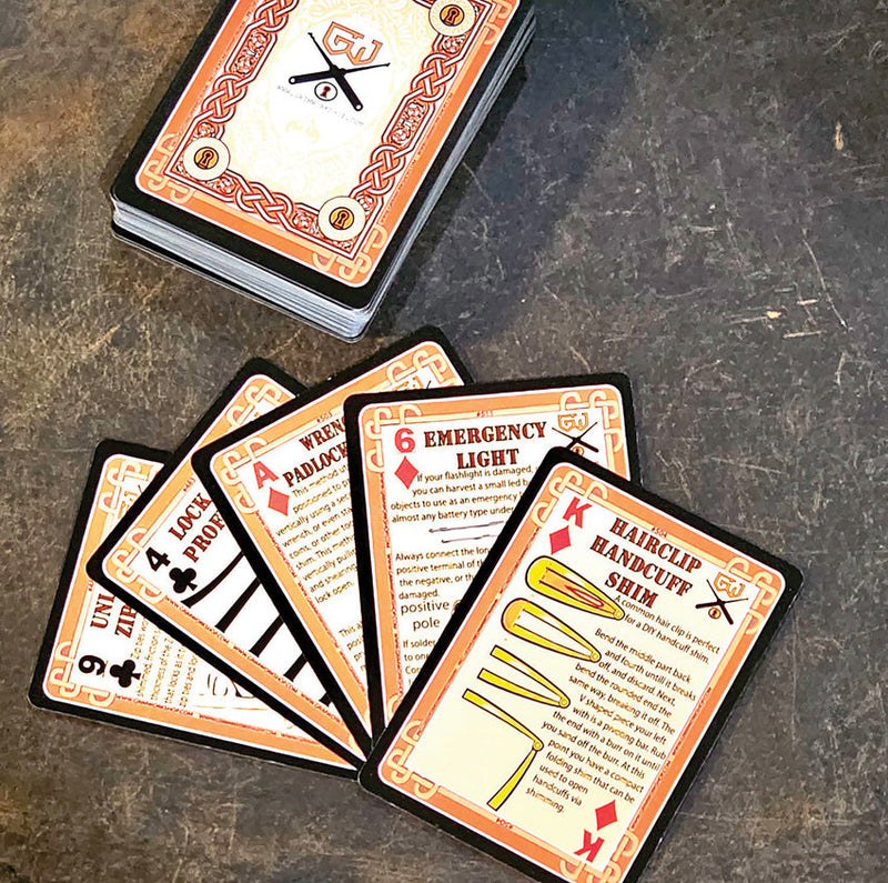 Grim Workshop Playing Cards Lock Picking