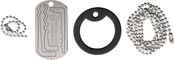 Grim Workshop Lock Pick Dog Tag Necklace