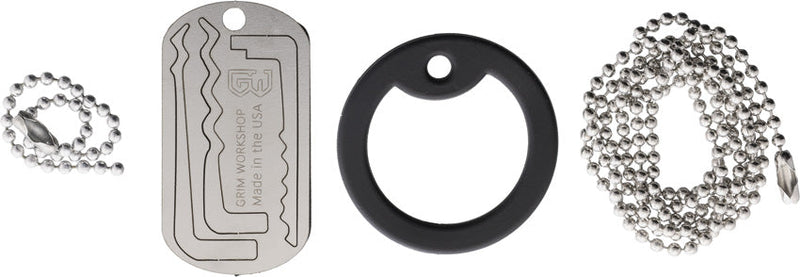Grim Workshop Lock Pick Dog Tag Necklace