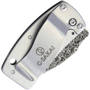 G.Sakai Money Clip Framelock Blue Wave