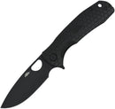 Honey Badger Knives Large Linerlock DP Black