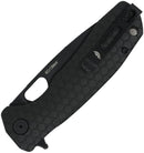 Honey Badger Knives Large Linerlock DP Black