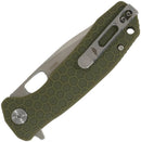 Honey Badger Knives Medium Linerlock Tanto Grn