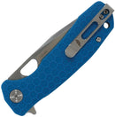 Honey Badger Knives Medium Linerlock Tanto Blu