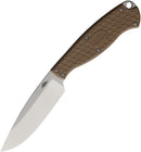 Honey Badger Knives Outfitter Fixed Blade Tan