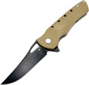 Heibel Knives Blackhawk Linerlock Tan