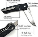 Heibel Knives Blackhawk Linerlock Black