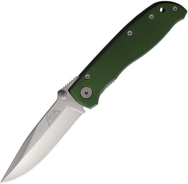 Hard Hat Lockback Green
