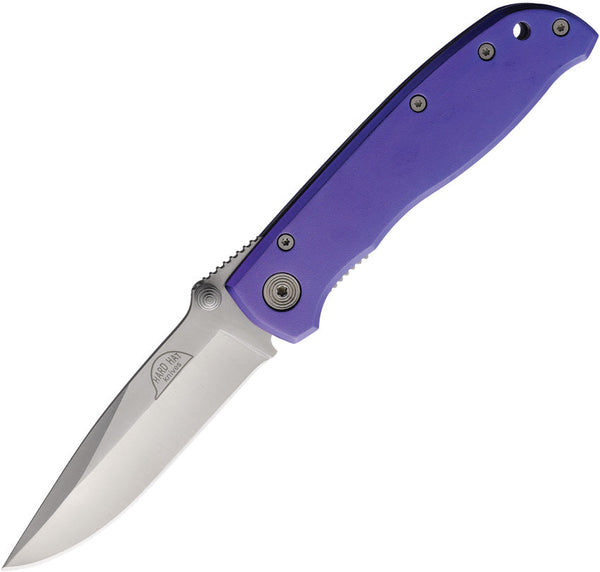 Hard Hat Lockback Purple