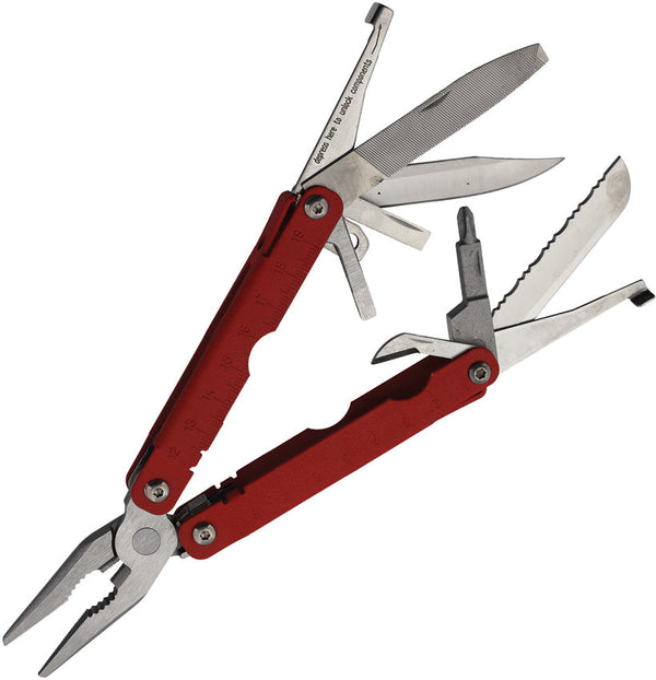 Hard Hat Journeyman Multi Tool Red