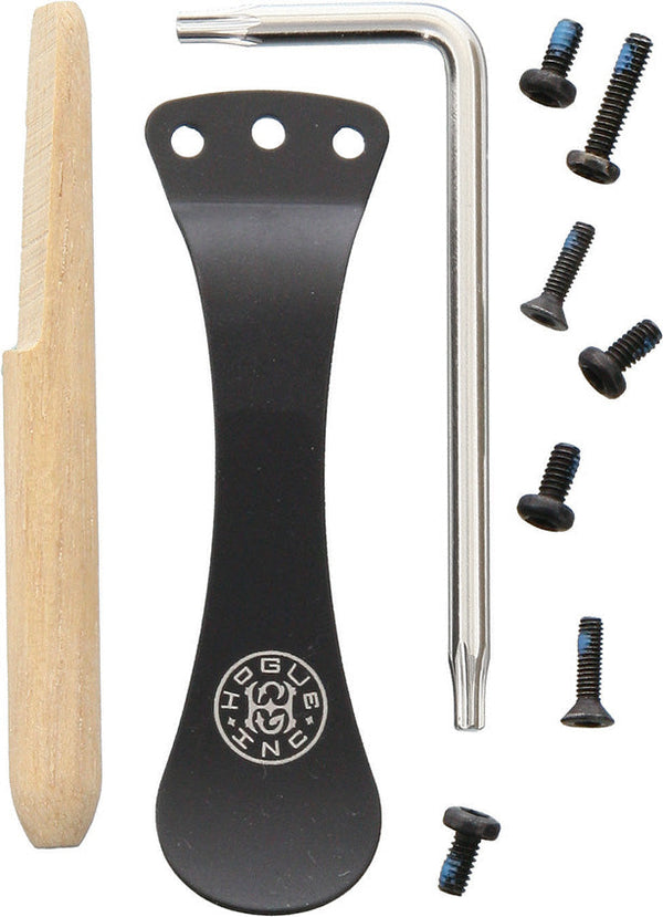 Hogue Black Screw/Clip Kit