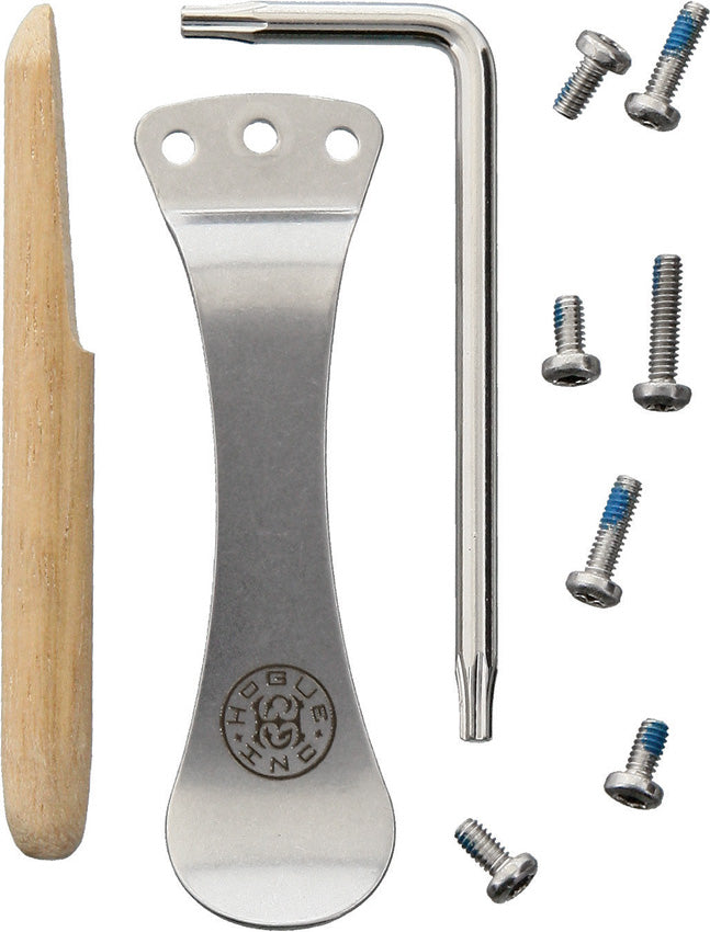 Hogue Stainless Screw/Clip Kit