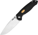 CJRB Aes Linerlock Black G10