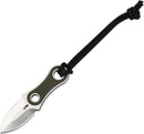CJRB Knap Fixed Blade Green G10