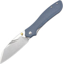 CJRB Fugly Linerlock Blue-Gray G10