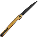 CJRB Lanky Linerlock Gold