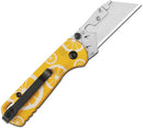CJRB Boxer Button Lock Lemon G10
