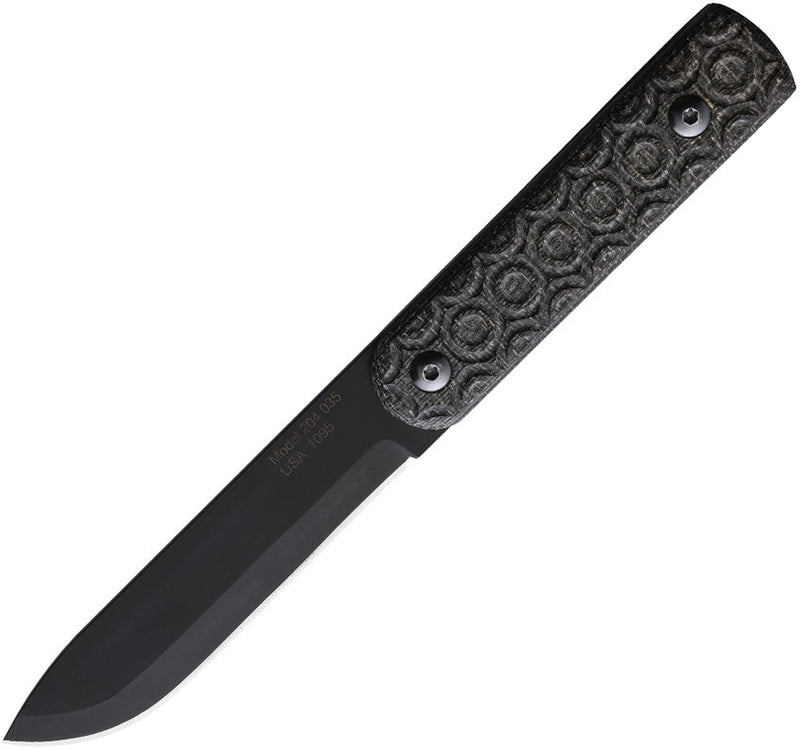 Jason Perry Blade Works Puukko Fixed Blade Black
