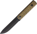 Jason Perry Blade Works Puukko Fixed Blade OD Green