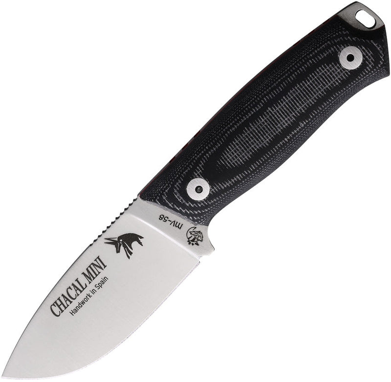 J&V Adventure Knives Chacal Mini Fixed Blade