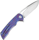 Kansept Knives Kryo Framelock Timascus