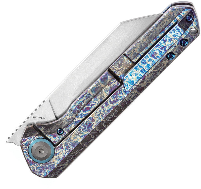 Kansept Knives Bulldozer Framelock Lightning